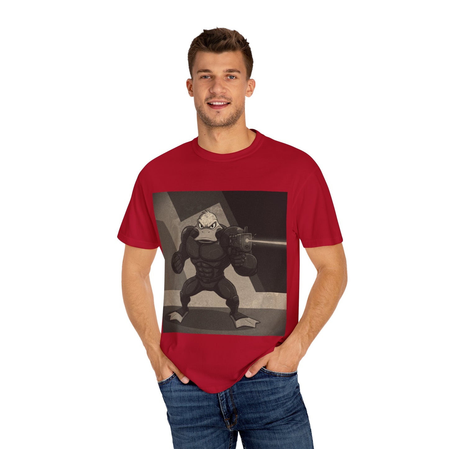 Agent Quacks Series Unisex T-shirt - B/W Quacks Design