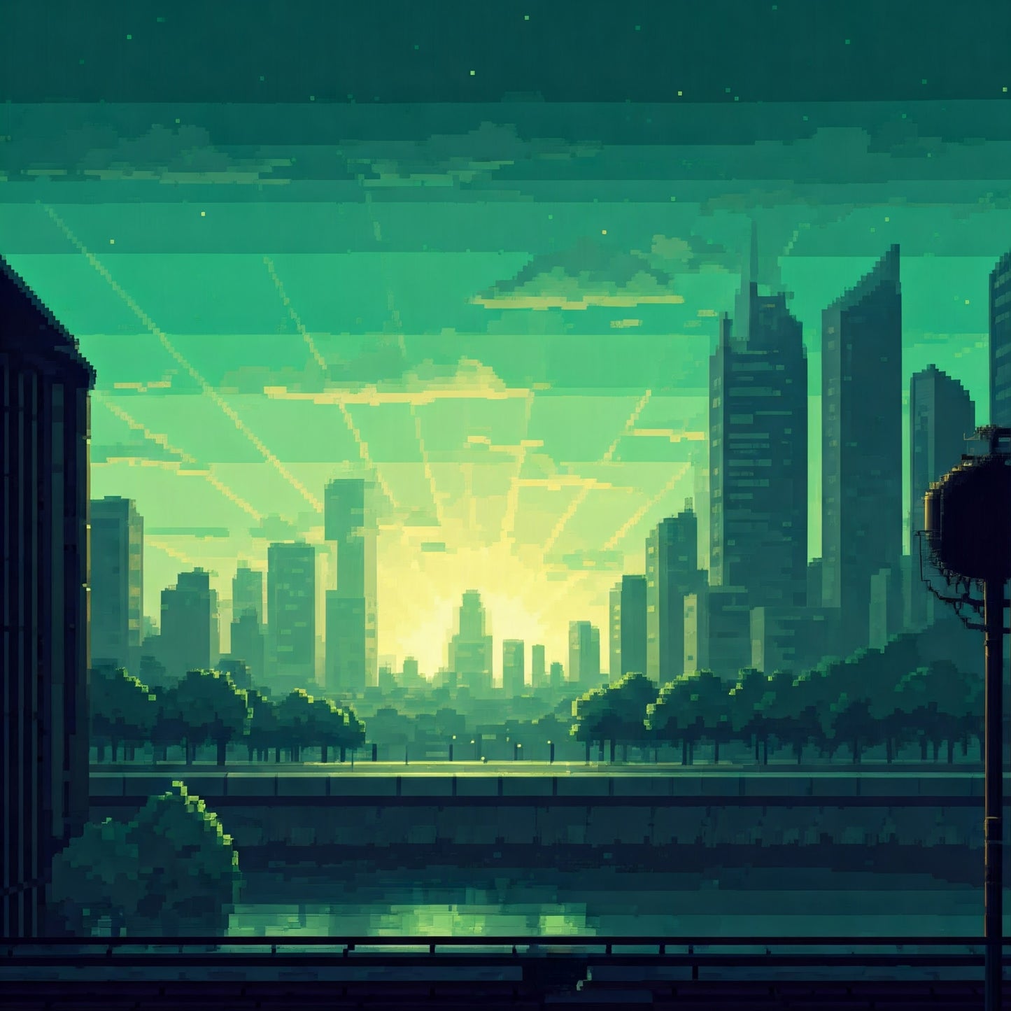 Sun Set City Super pack of 100
