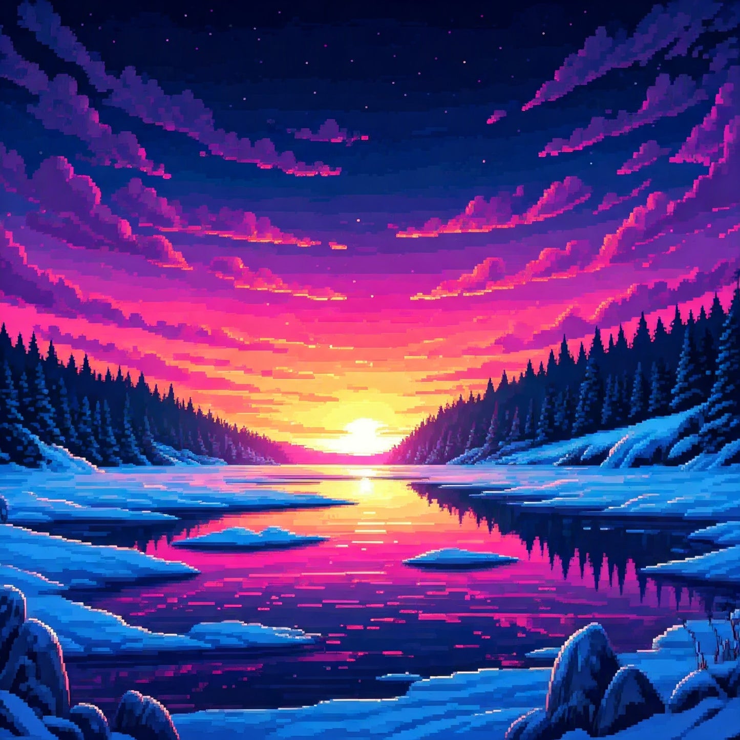 Frozen Lake super collection of 99