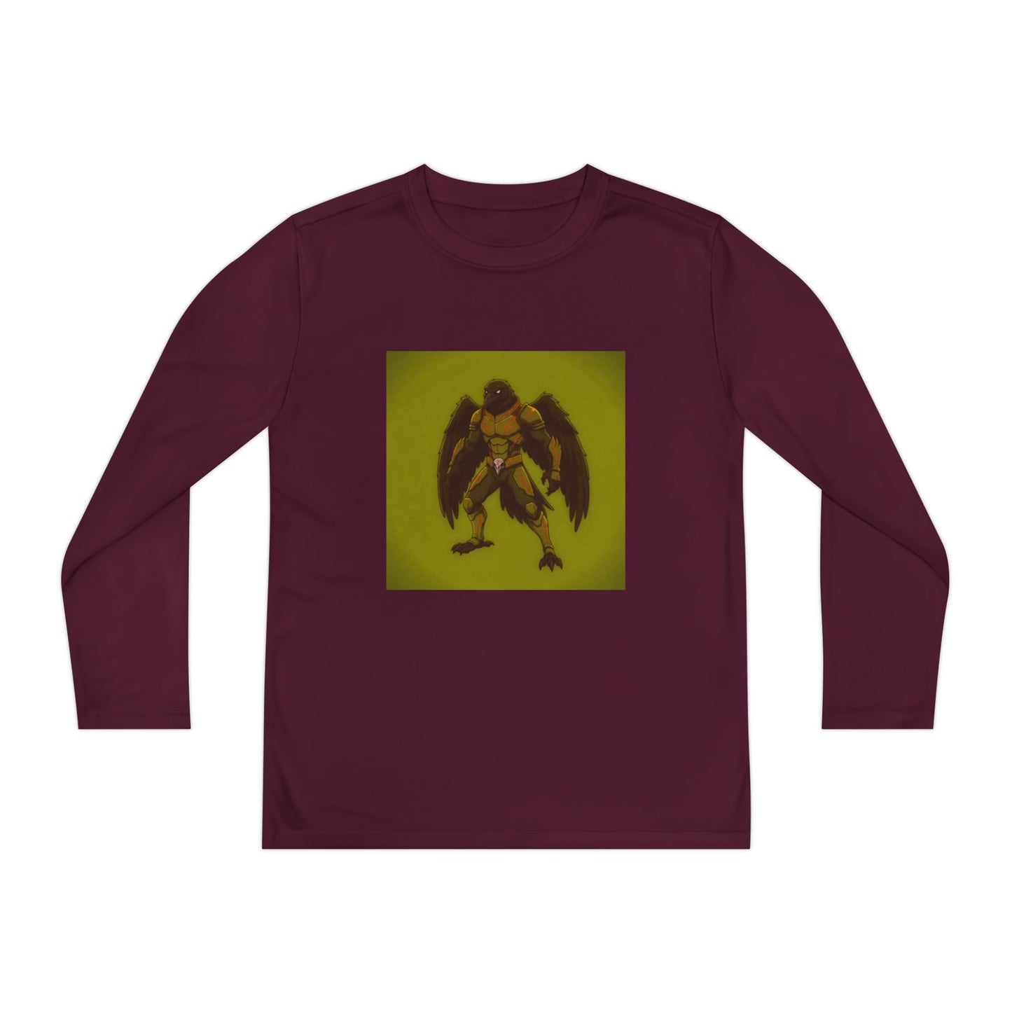 Agent Quacks Series Youth Long Sleeve Competitor Tee - Nightclaw Design