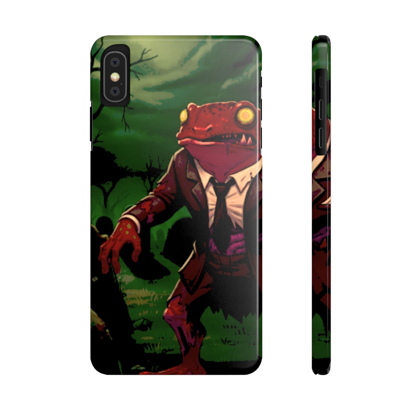 Halloween Agent Quacks Series Slim Phone Cases - Zombie Goro Design