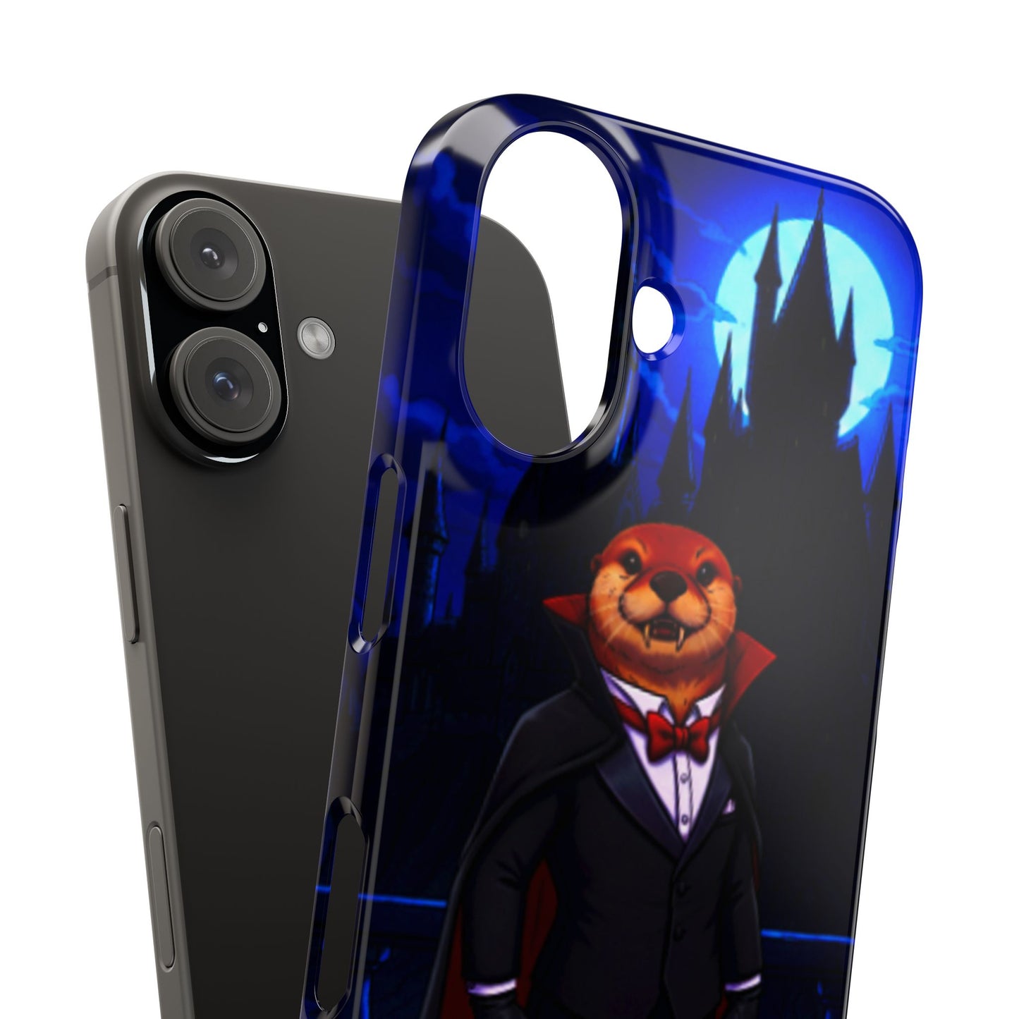 Halloween Agent Quacks Series Slim Phone Cases - Vampire Gearshift Design