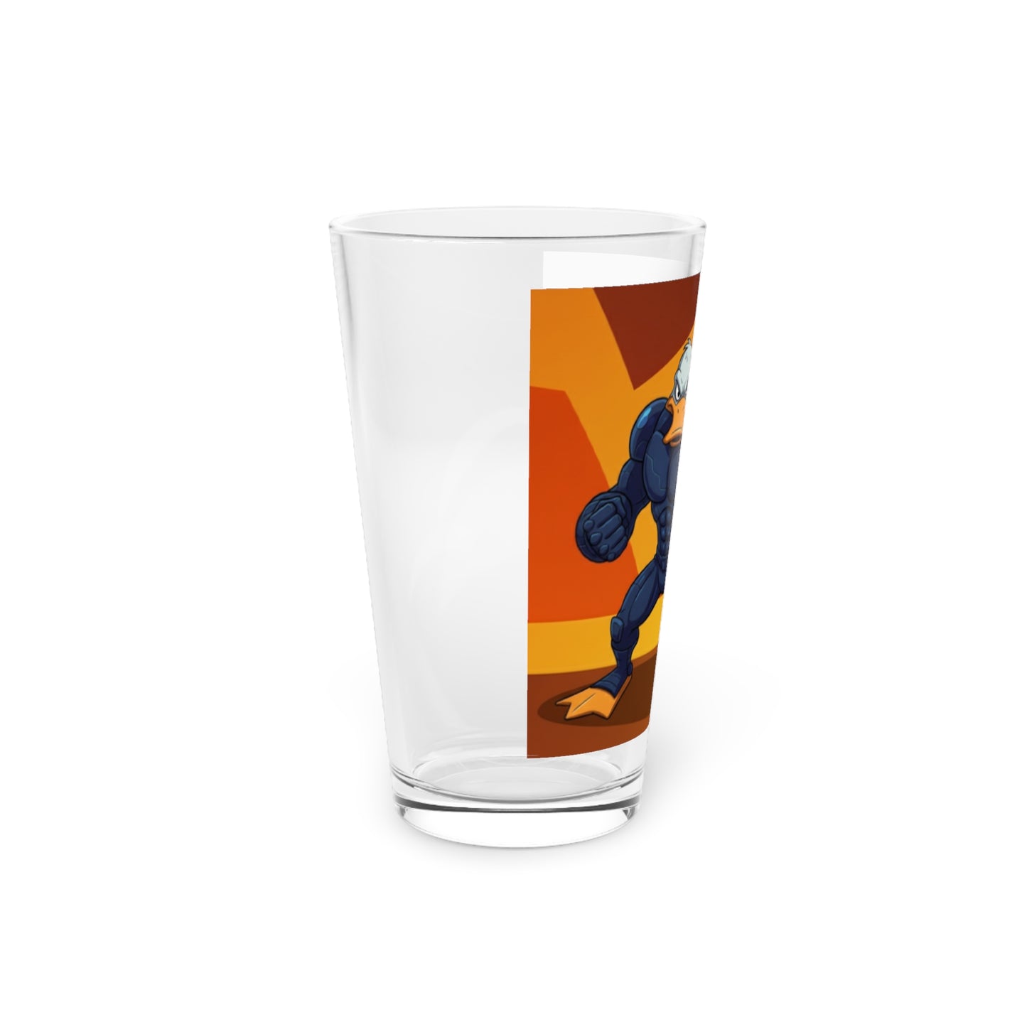 Agent Quacks Series Pint Glass, 16oz - Quacks Design