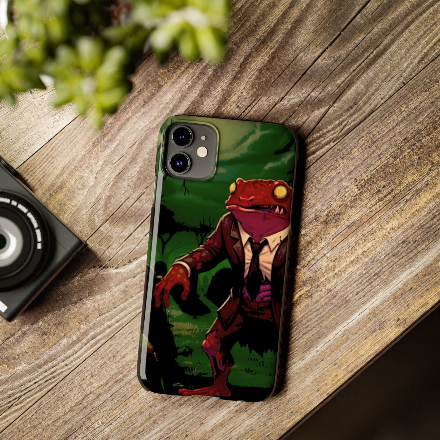 Halloween Agent Quacks Series Slim Phone Cases - Zombie Goro Design