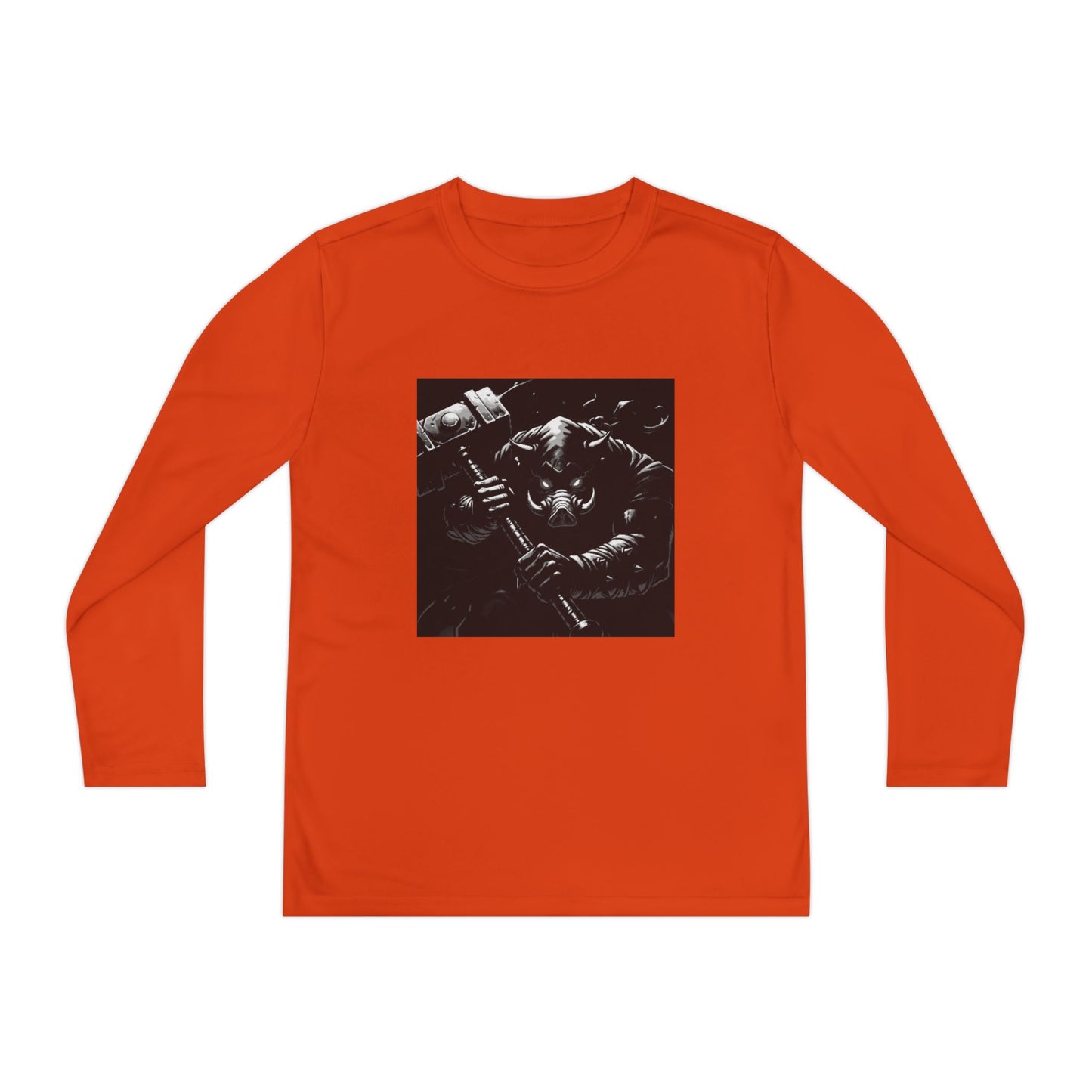 Agent Quacks Series Youth Long Sleeve Competitor Tee - Bloodtusk Design