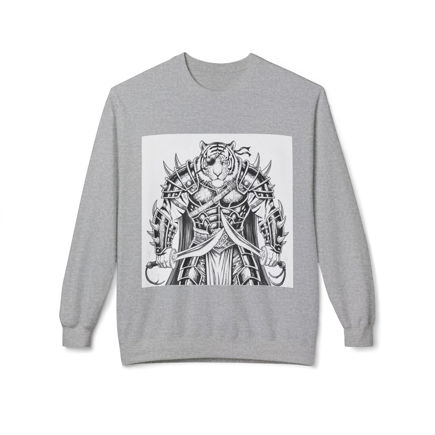 Agent Quacks Series Unisex Midweight Softstyle Fleece Crewneck Sweatshirt - Vaelros Design