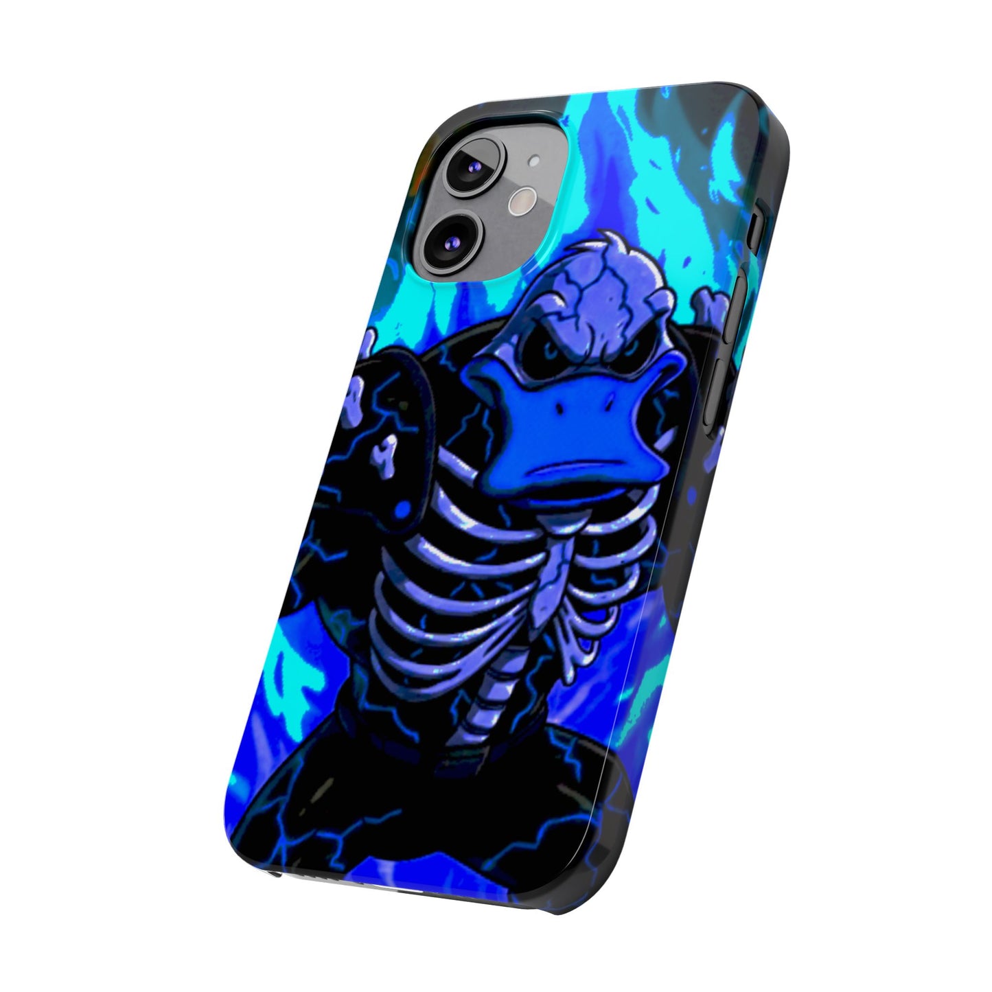Halloween Agent Quacks Series Slim Phone Cases - Skeleton Quacks Design