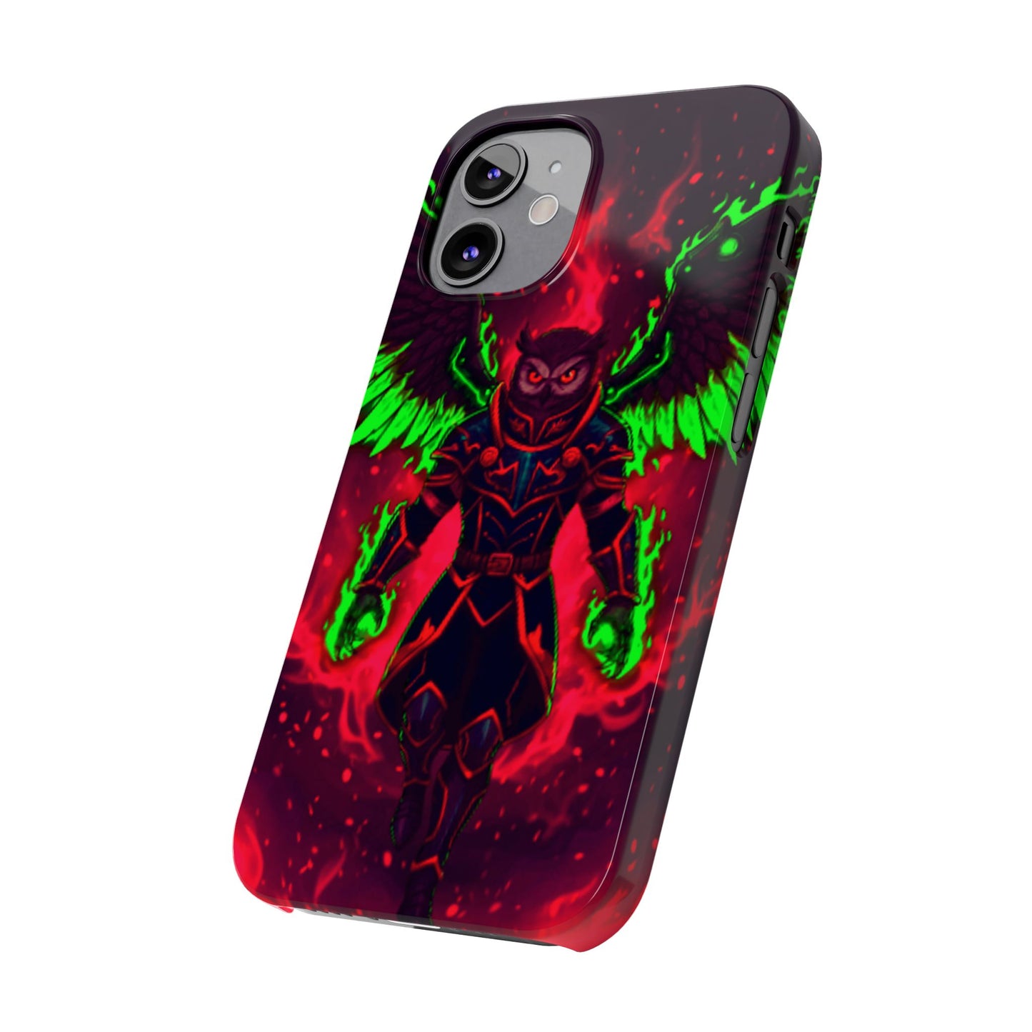 Halloween Agent Quacks Series Slim Phone Cases - Fiery General Onyx Design