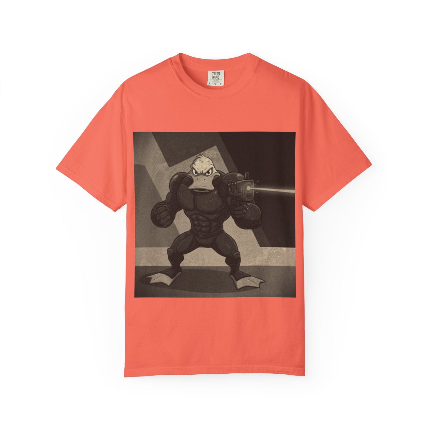 Agent Quacks Series Unisex T-shirt - B/W Quacks Design