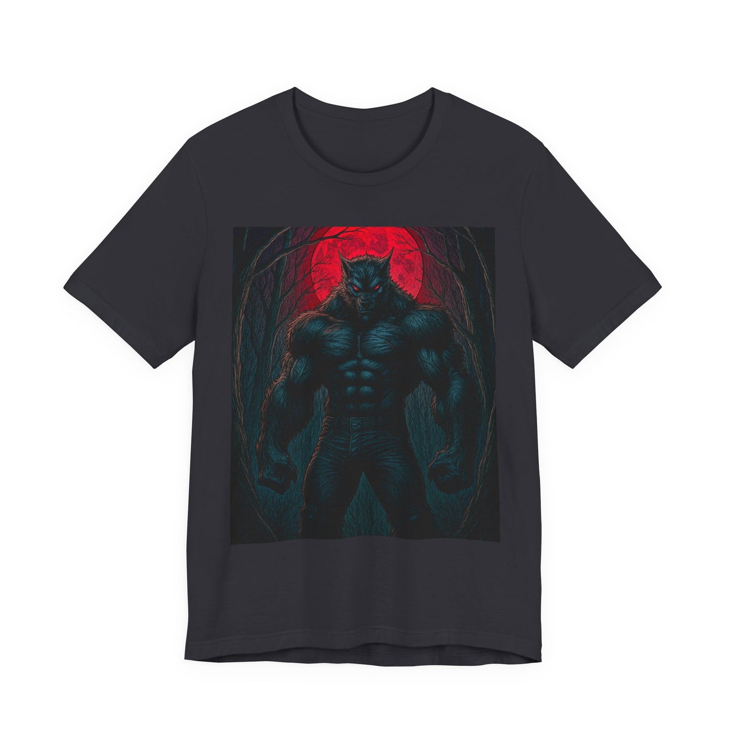 “Fenroth’s Hunt” — Limited Edition Halloween Graphic Tee | Dark Aesthetic Horror Shirt | Unisex Halloween Outfit