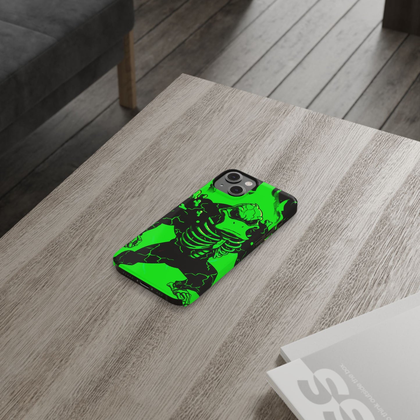 Halloween Agent Quacks Series Slim Phone Cases - Skeleton Quacks Design