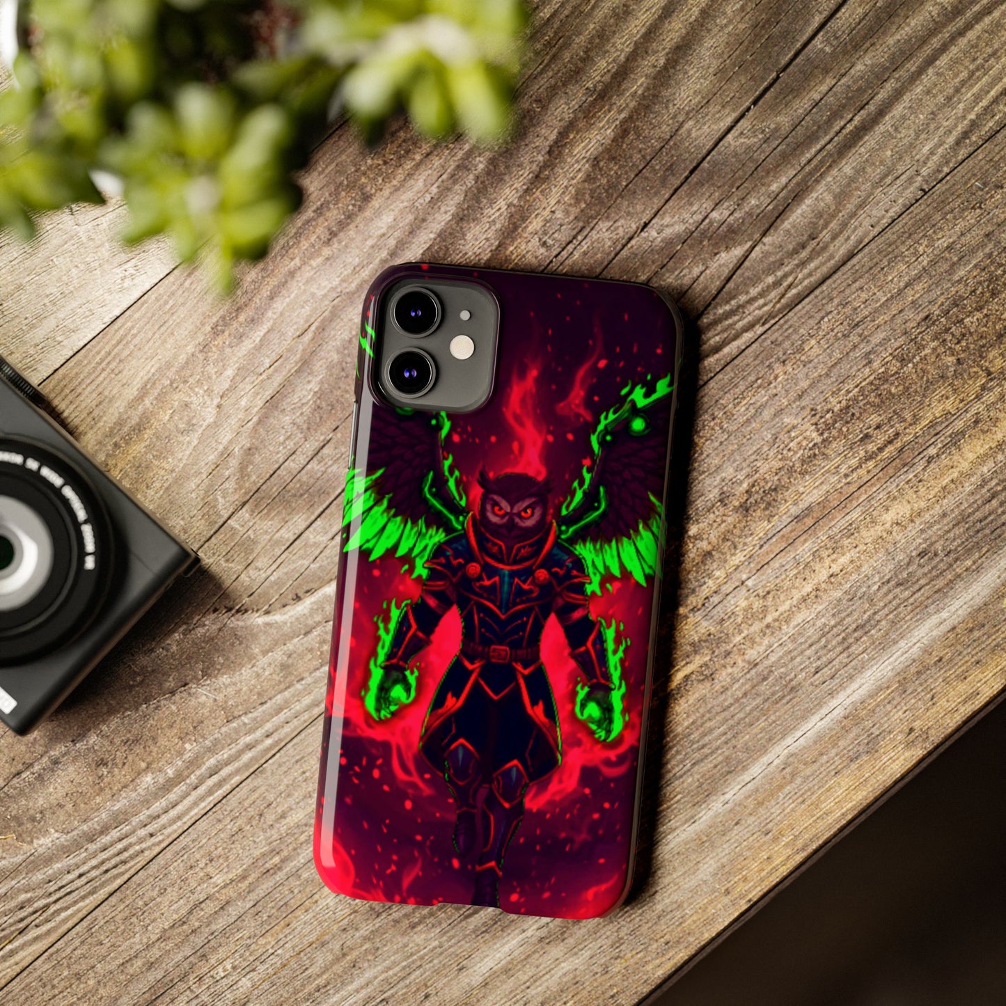 Halloween Agent Quacks Series Slim Phone Cases - Fiery General Onyx Design