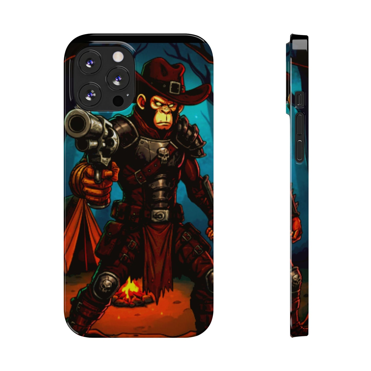 Halloween Agent Quacks Series Slim Phone Cases - Monster Hunter Xavier Design
