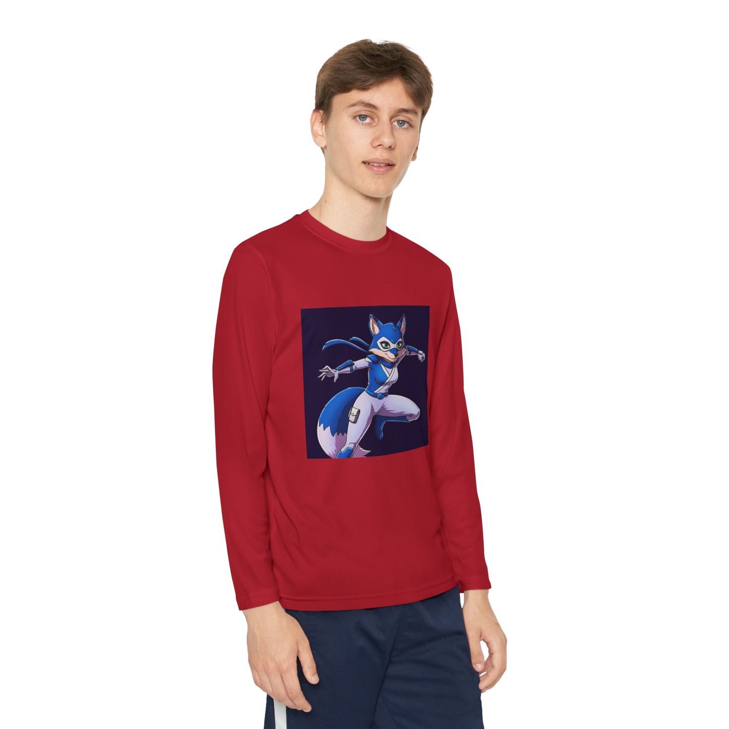 Agent Quacks Series Youth Long Sleeve Competitor Tee - Vixx Design