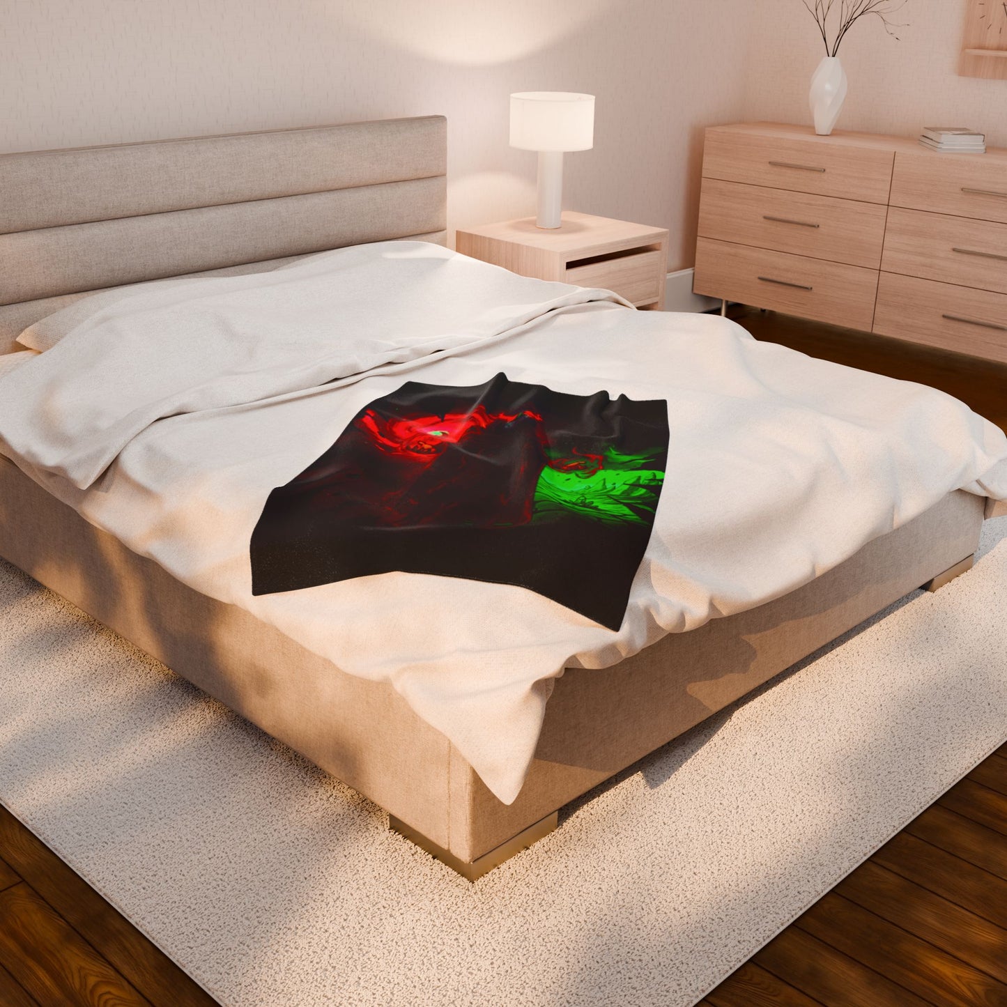 Halloween Agent Quacks Series Velveteen Plush Blanket - Wizard Talon Design