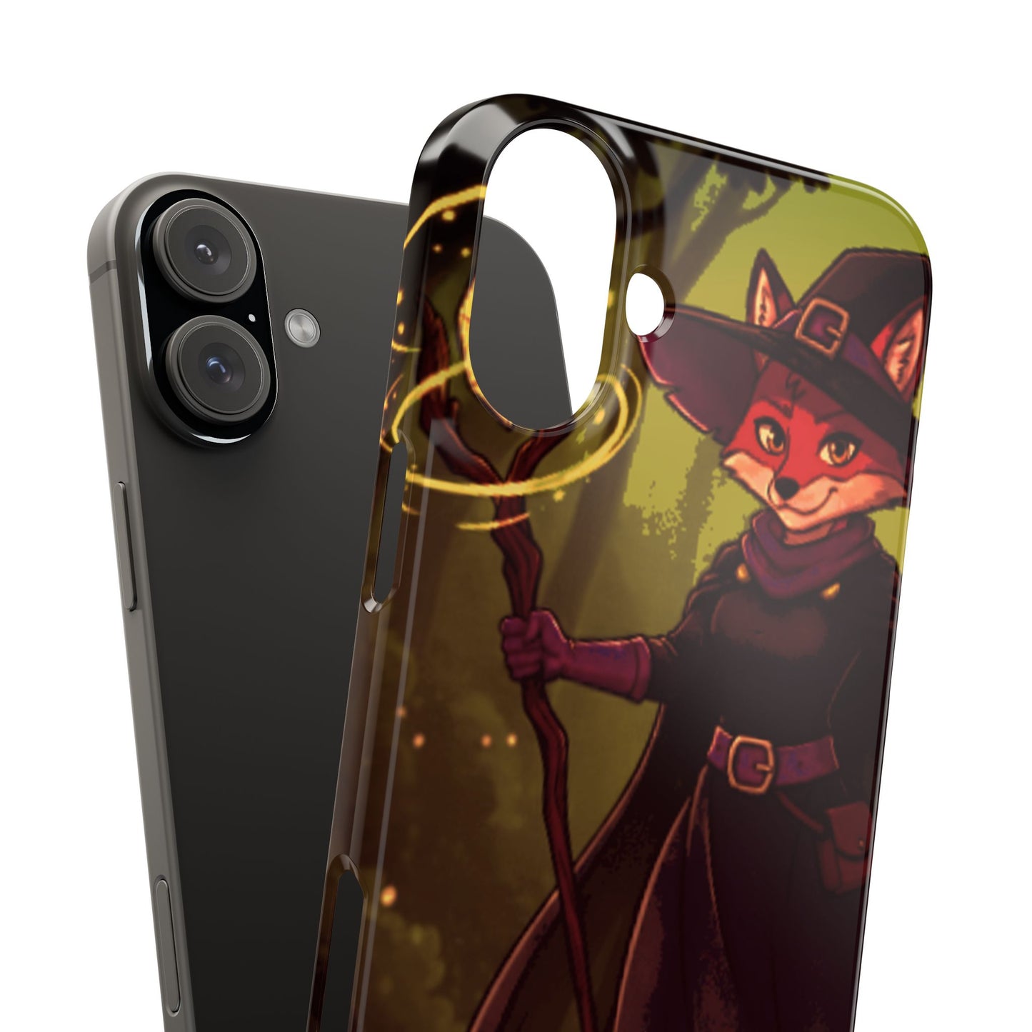 Halloween Agent Quacks Series Slim Phone Cases - Witch Vixx Design