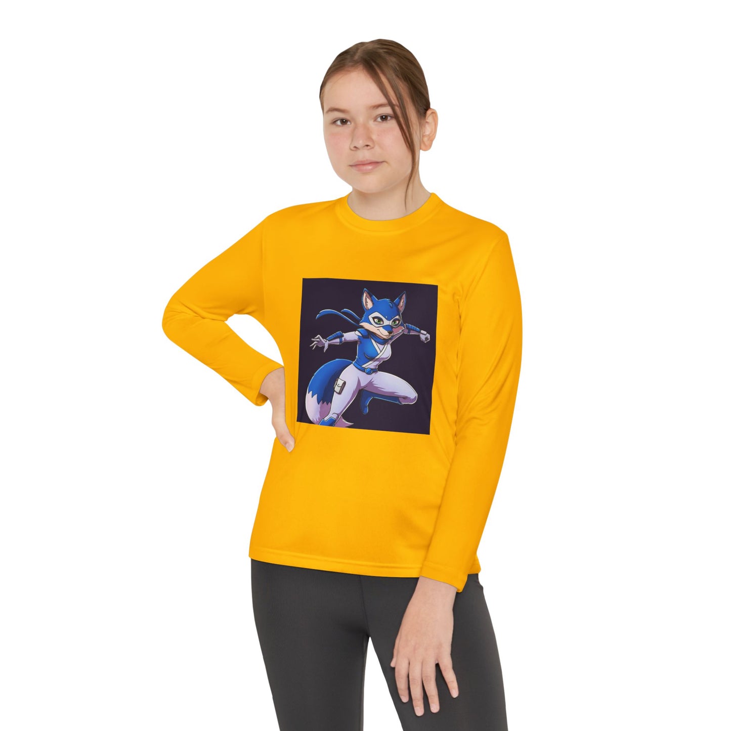 Agent Quacks Series Youth Long Sleeve Competitor Tee - Vixx Design