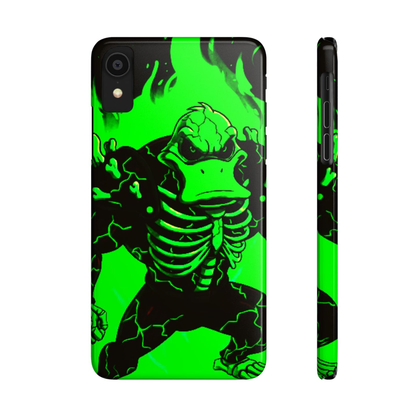 Halloween Agent Quacks Series Slim Phone Cases - Skeleton Quacks Design