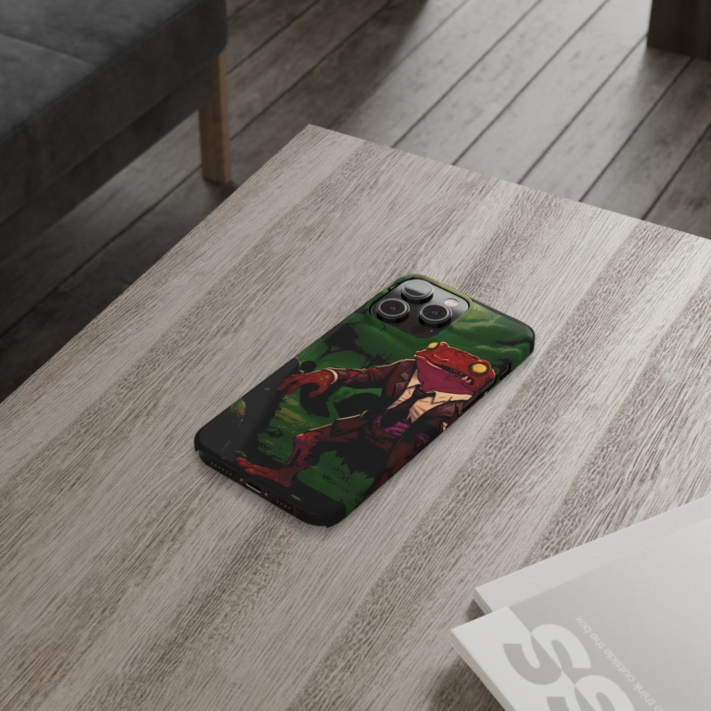 Halloween Agent Quacks Series Slim Phone Cases - Zombie Goro Design
