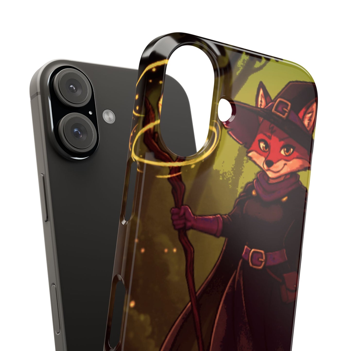 Halloween Agent Quacks Series Slim Phone Cases - Witch Vixx Design