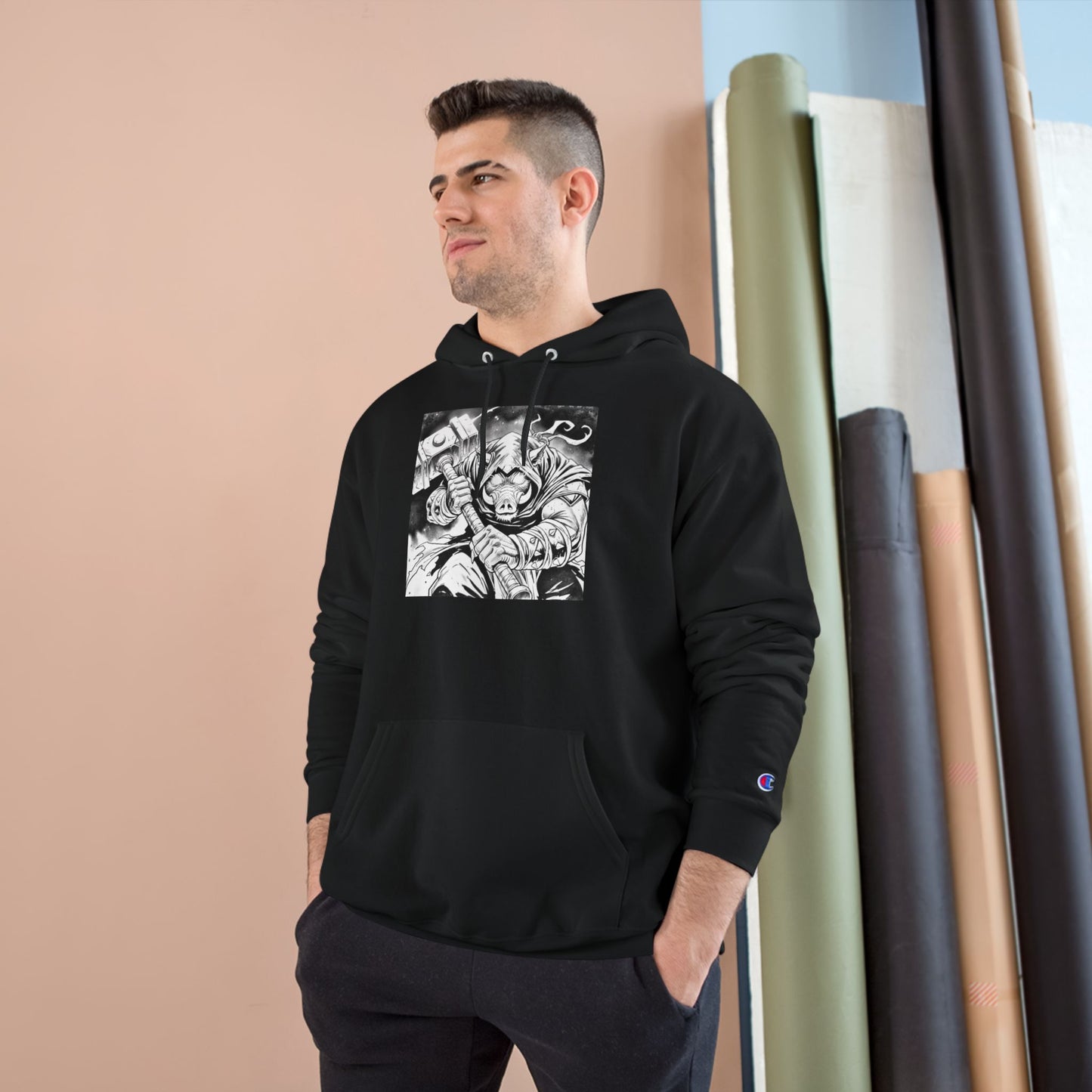 Agent Quacks Series Champion Hoodie- Bloodtusk Design