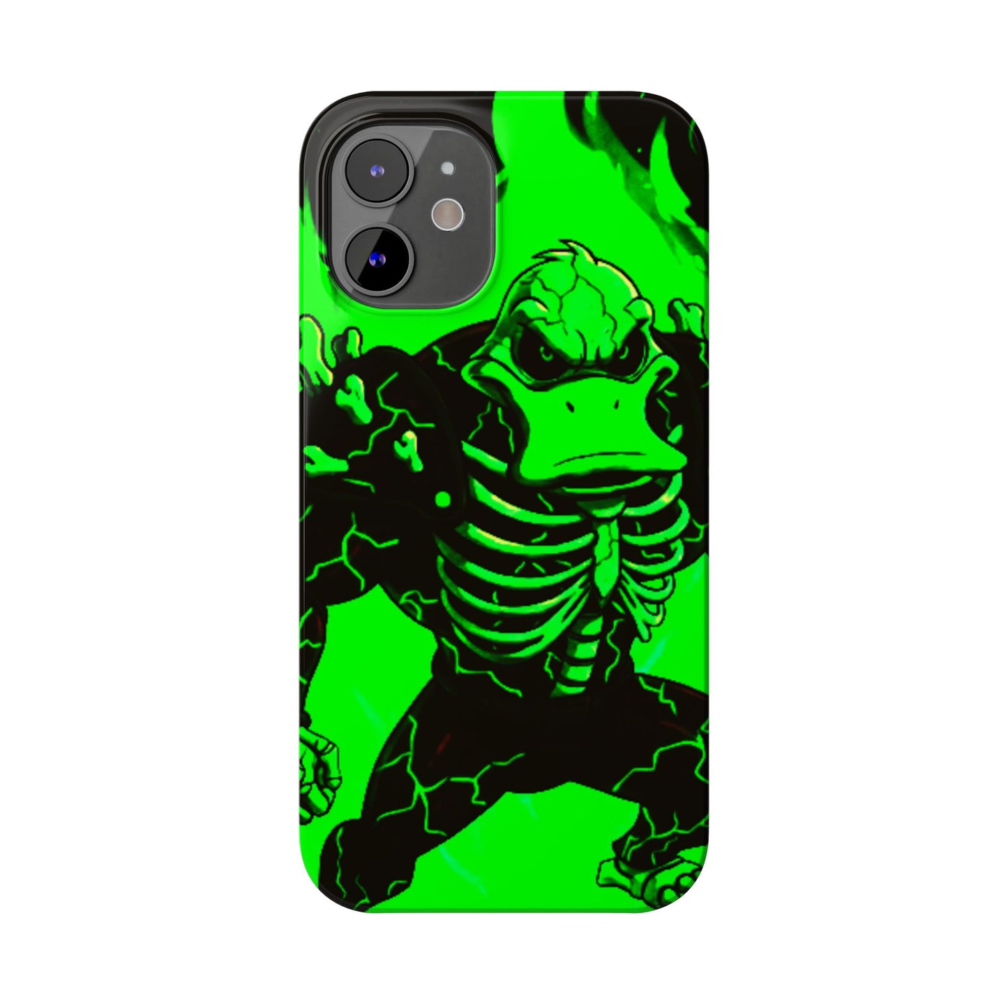 Halloween Agent Quacks Series Slim Phone Cases - Skeleton Quacks Design