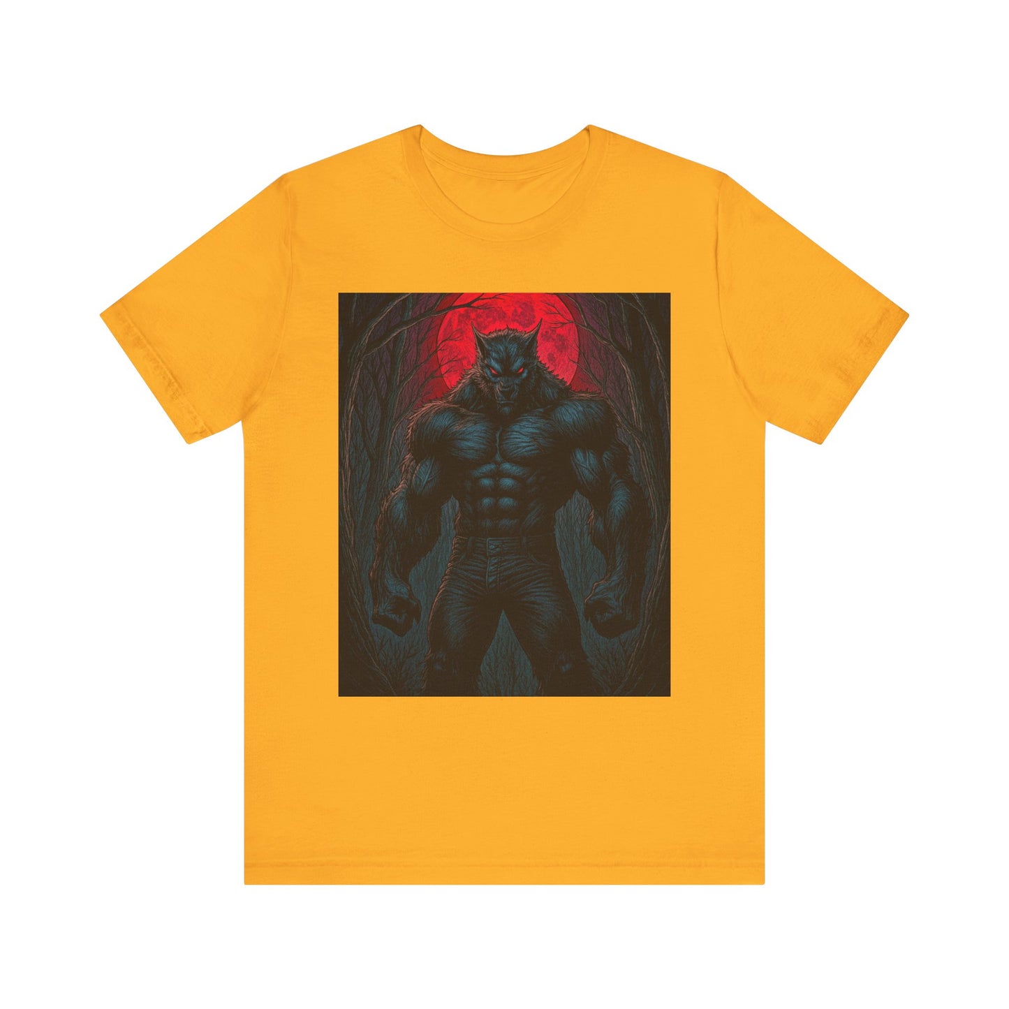“Fenroth’s Hunt” — Limited Edition Halloween Graphic Tee | Dark Aesthetic Horror Shirt | Unisex Halloween Outfit