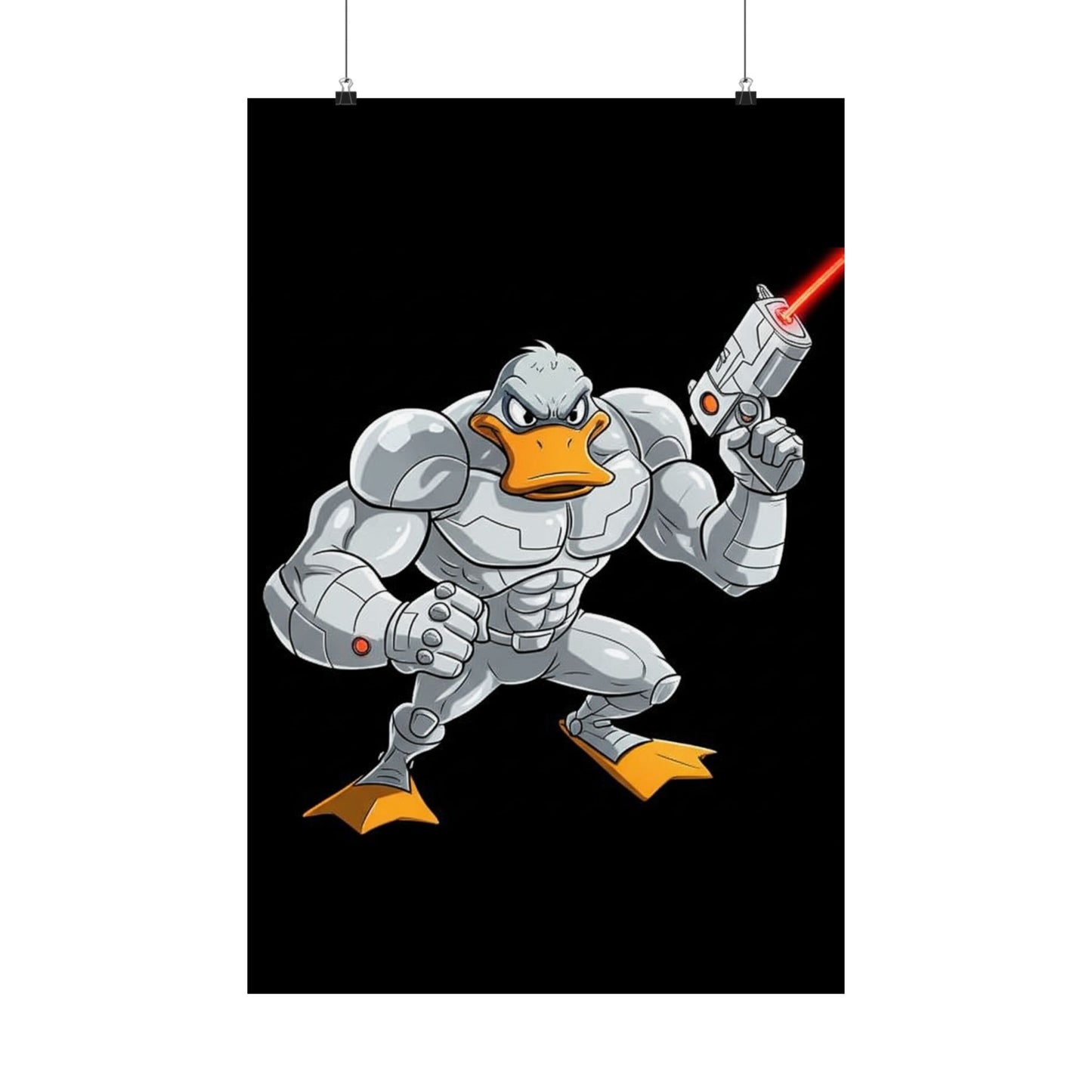 Agent Quacks Series Matte Vertical Posters - Quacks Design
