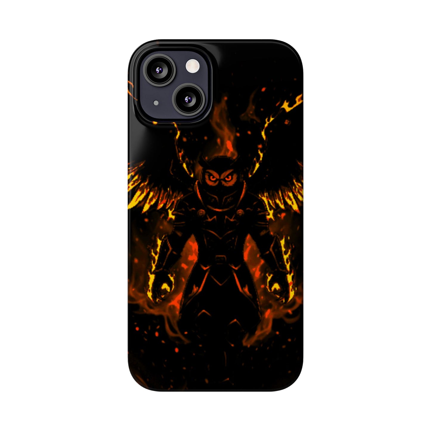 Halloween Agent Quacks Series Slim Phone Cases - Fiery General Onyx Design