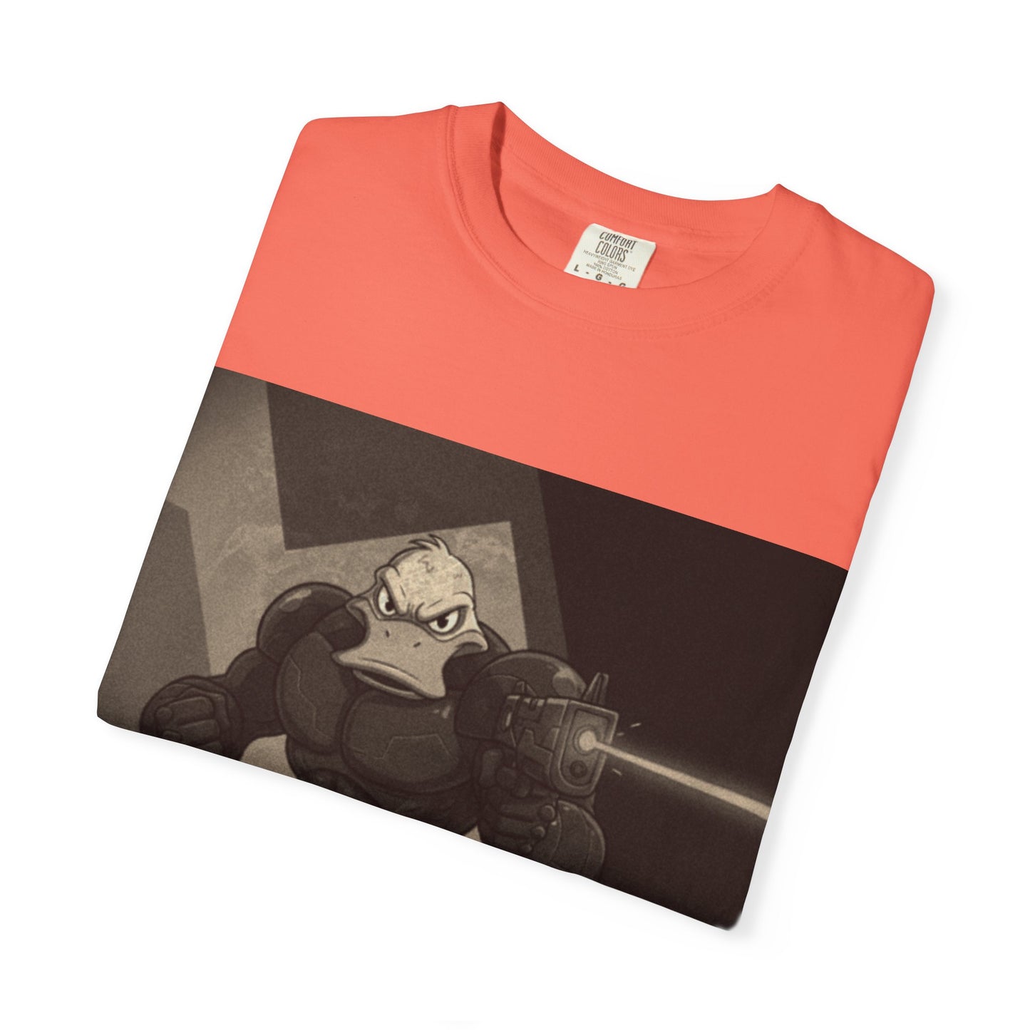 Agent Quacks Series Unisex T-shirt - B/W Quacks Design