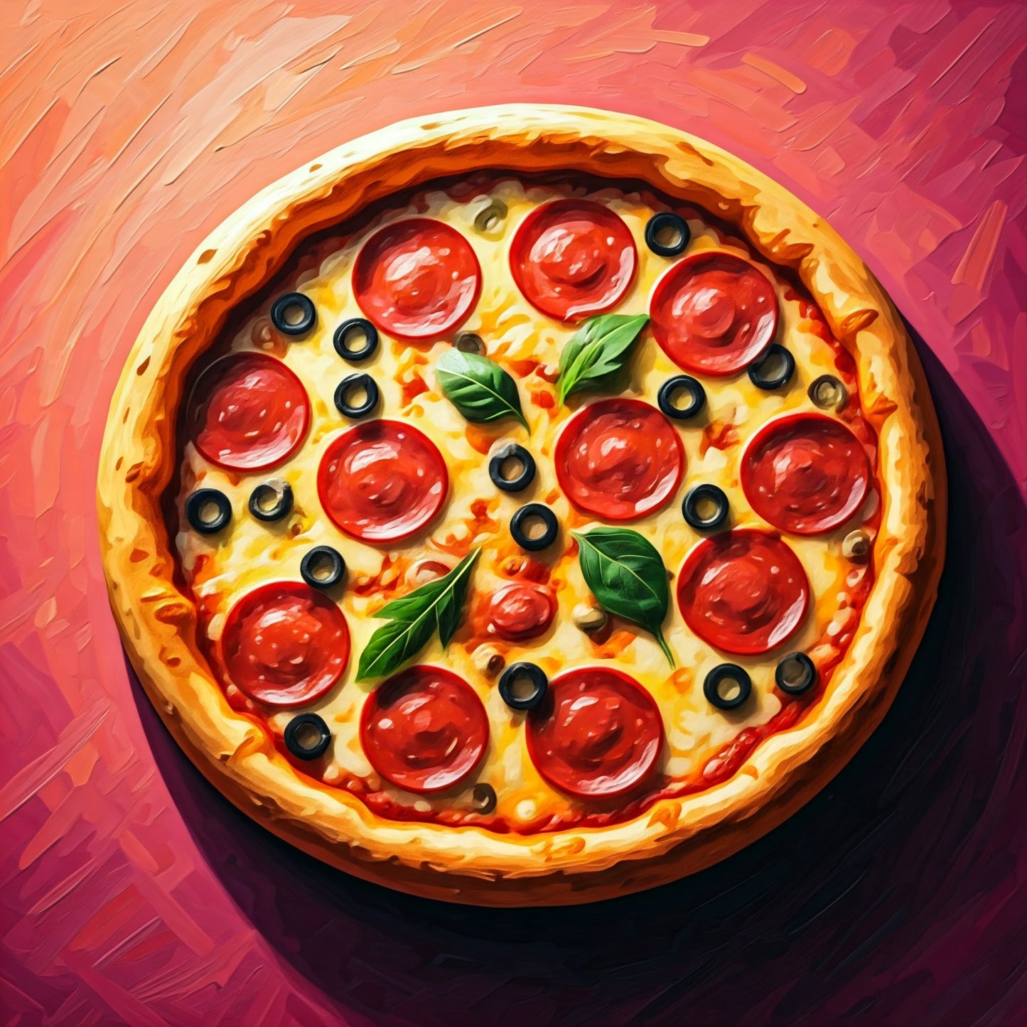Pizza artwork Collection of 87