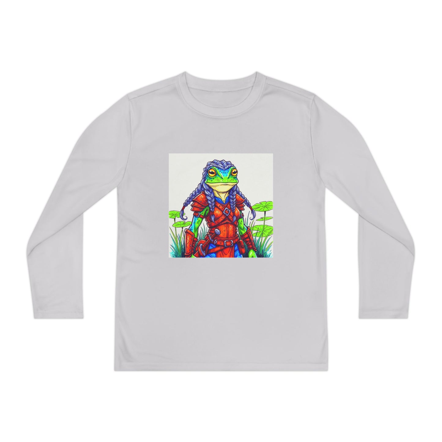 Agent Quacks Series Youth Long Sleeve Competitor Tee - Sarella Design
