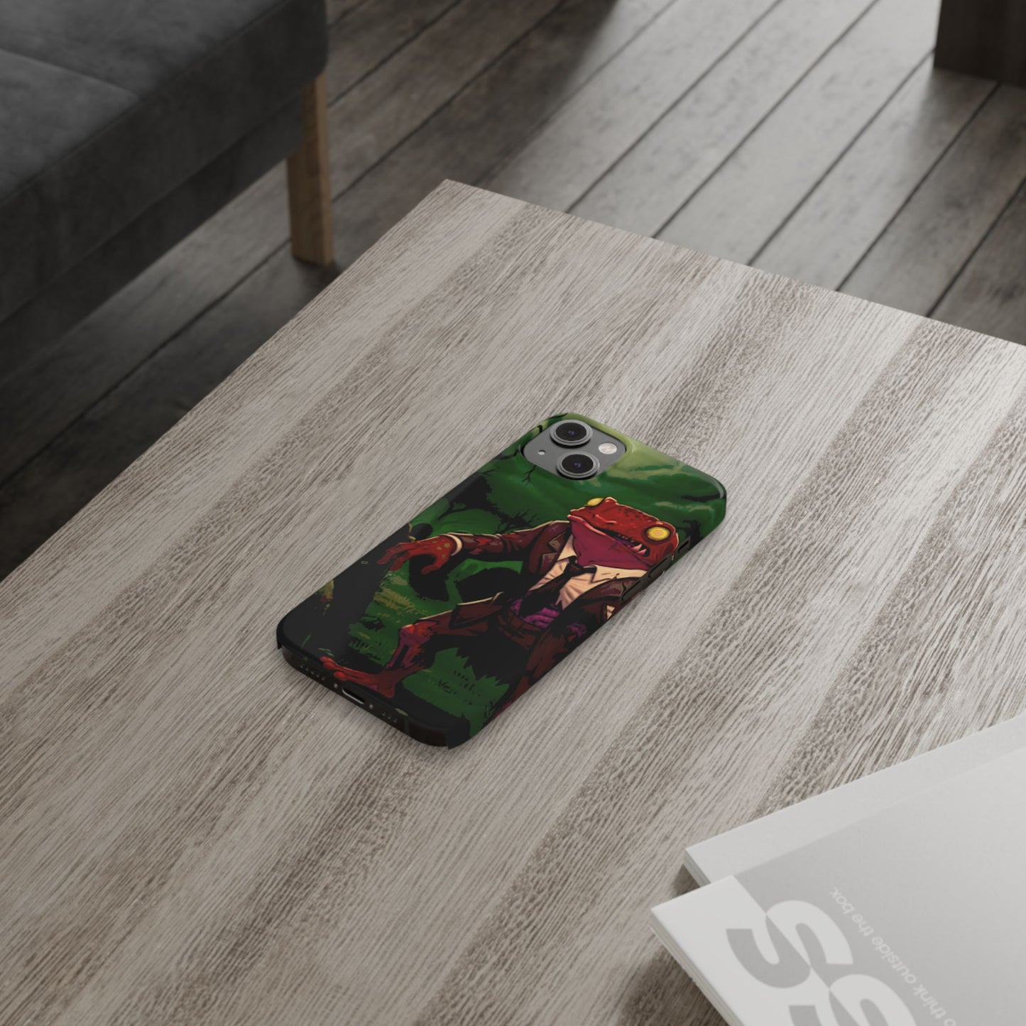 Halloween Agent Quacks Series Slim Phone Cases - Zombie Goro Design