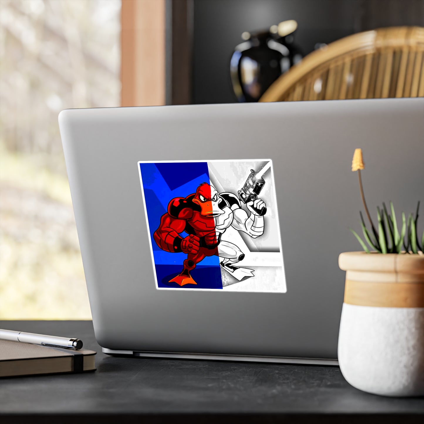 Agent Quacks Kiss-Cut Vinyl Decals