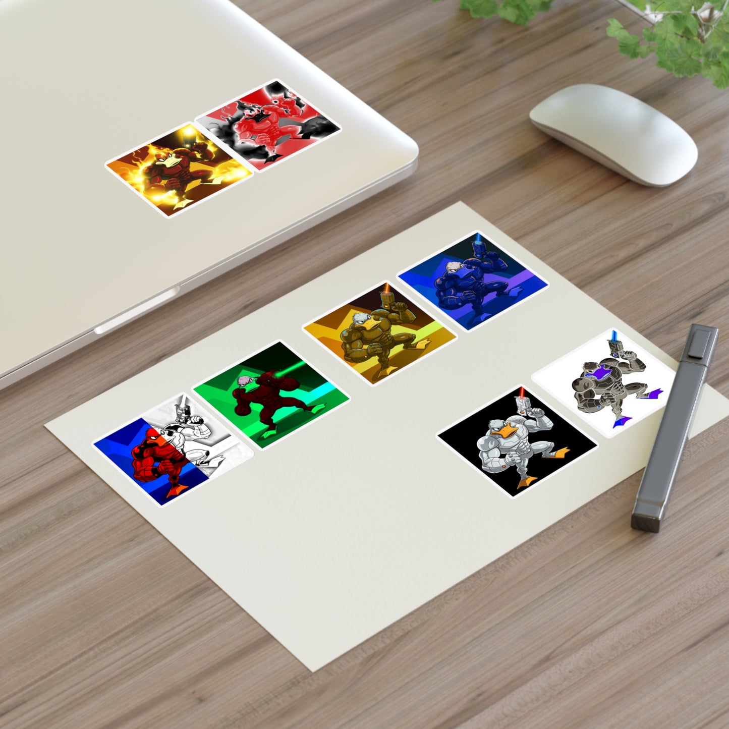 Agent Quacks Series Sticker Sheets - Quacks Design
