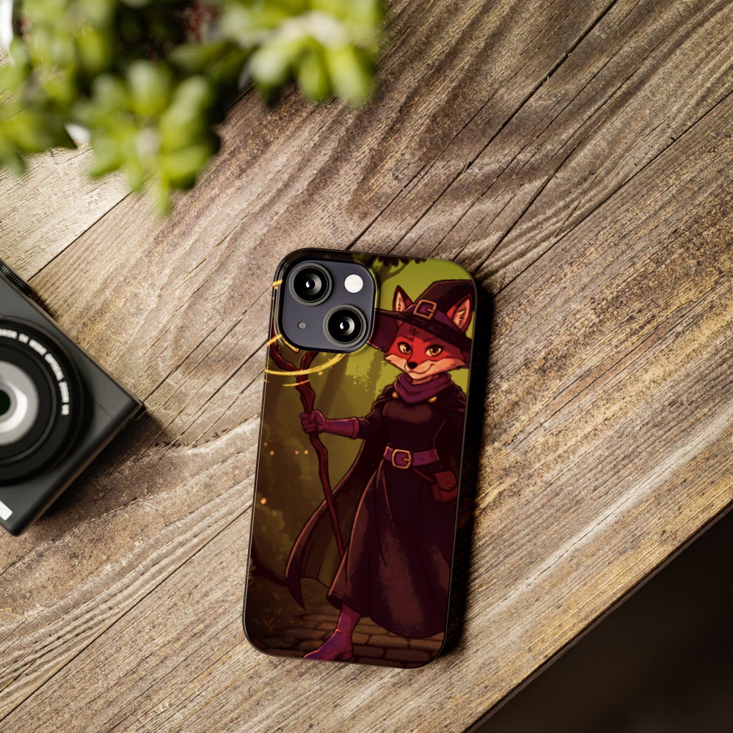 Halloween Agent Quacks Series Slim Phone Cases - Witch Vixx Design