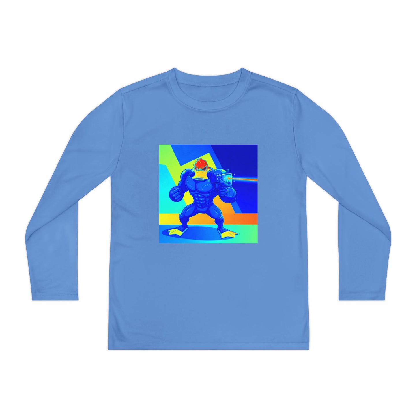Agent Quacks Series Youth Long Sleeve Competitor Tee - Quacks Design
