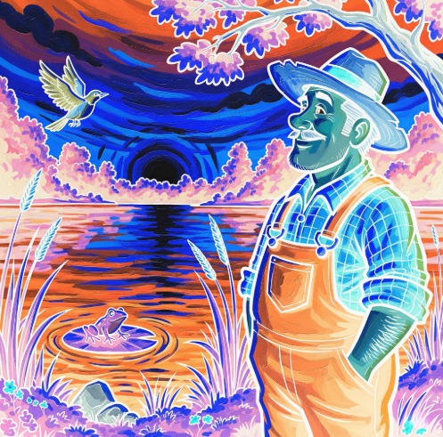 Old Thom and the Hungry River Riddle Art Pack