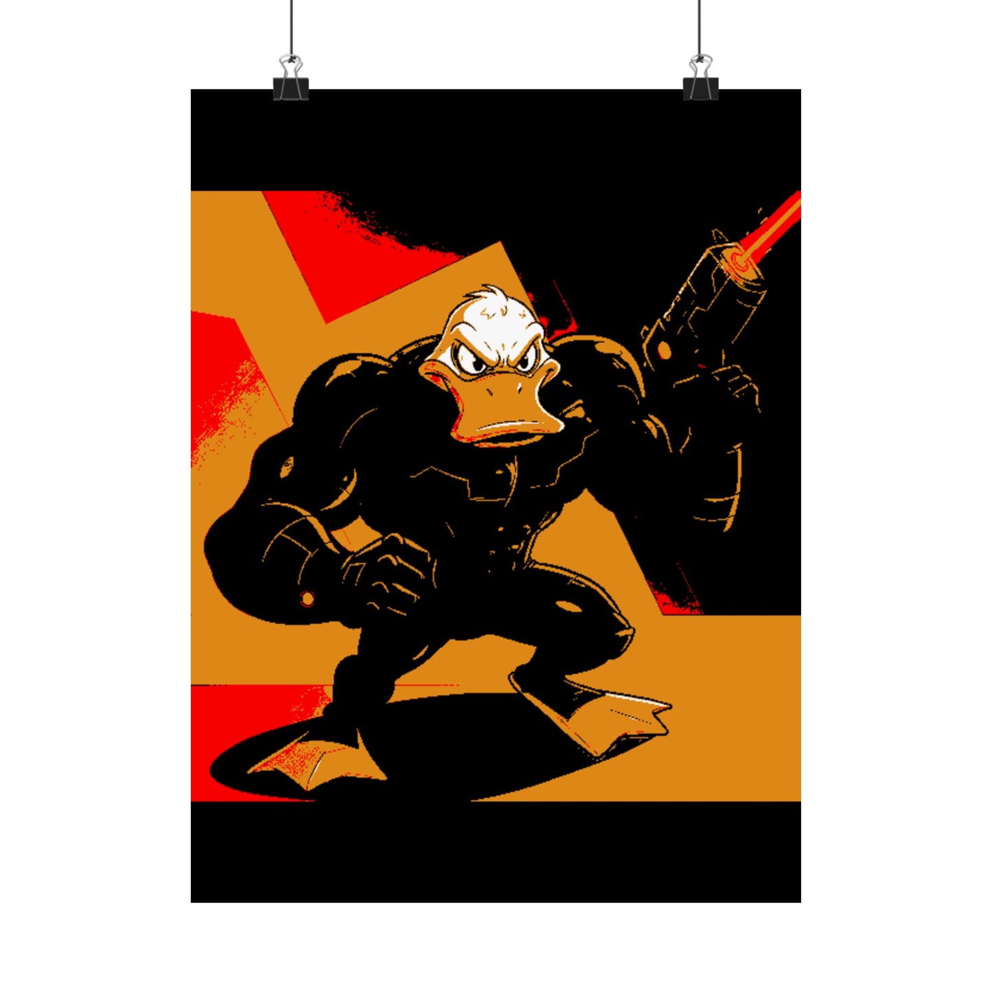 Agent Quacks Series Matte Vertical Posters - Quacks Design
