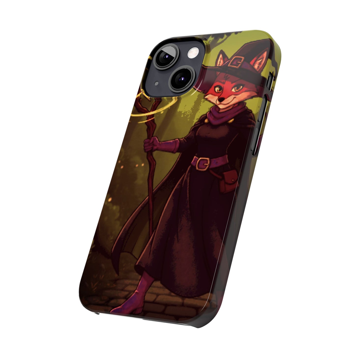 Halloween Agent Quacks Series Slim Phone Cases - Witch Vixx Design