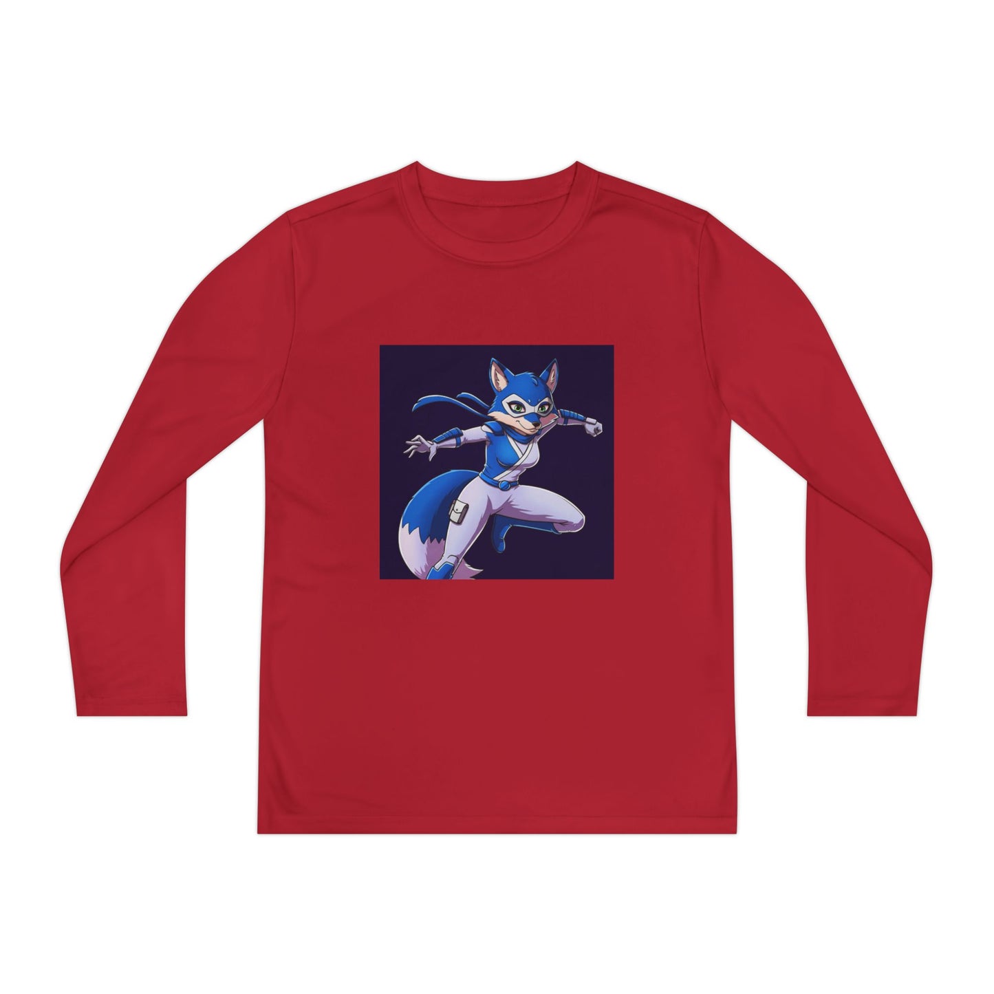 Agent Quacks Series Youth Long Sleeve Competitor Tee - Vixx Design