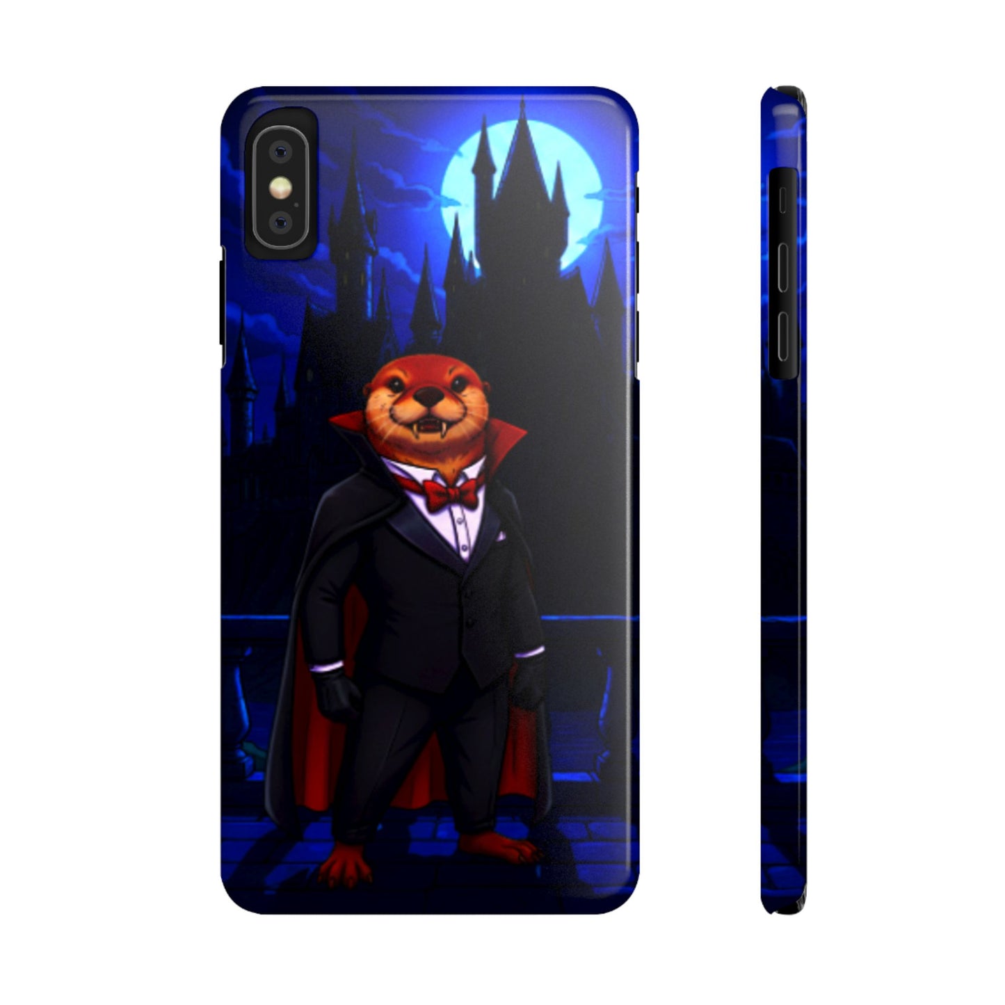 Halloween Agent Quacks Series Slim Phone Cases - Vampire Gearshift Design