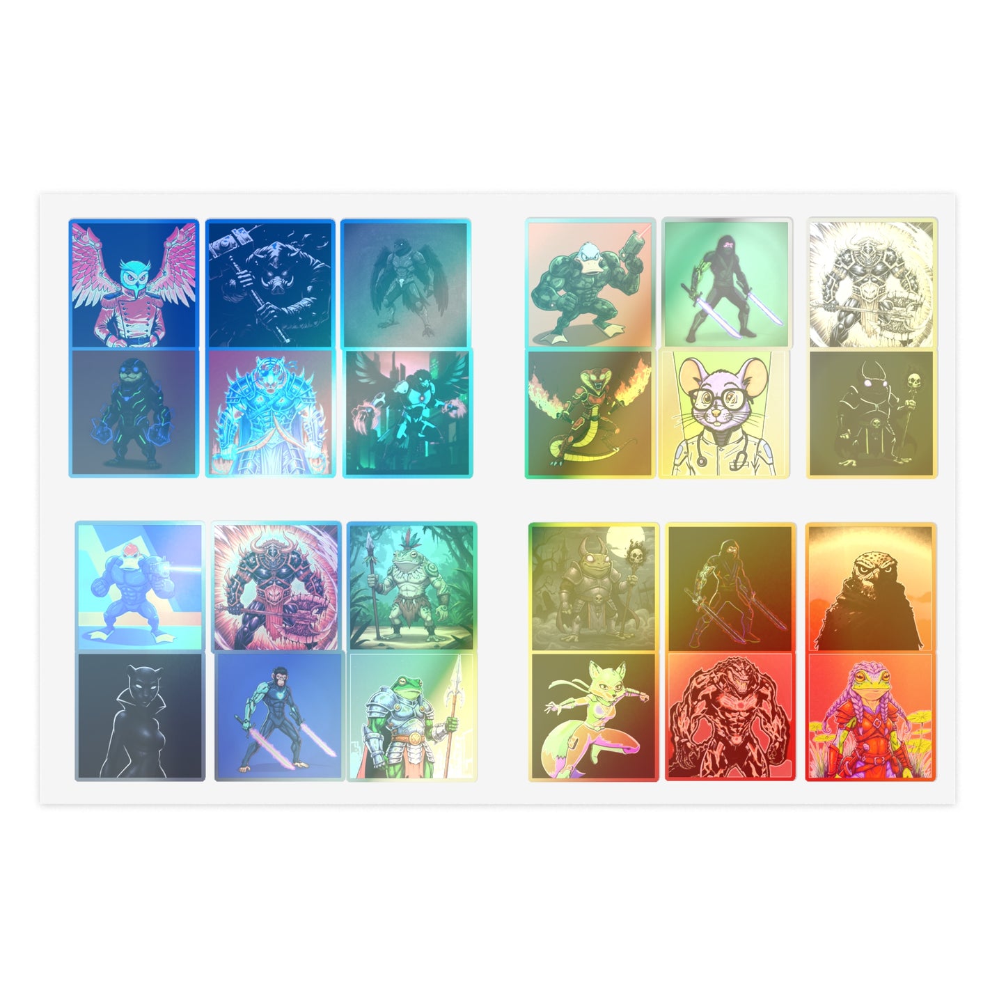 Agent Quacks Series Sticker Sheets