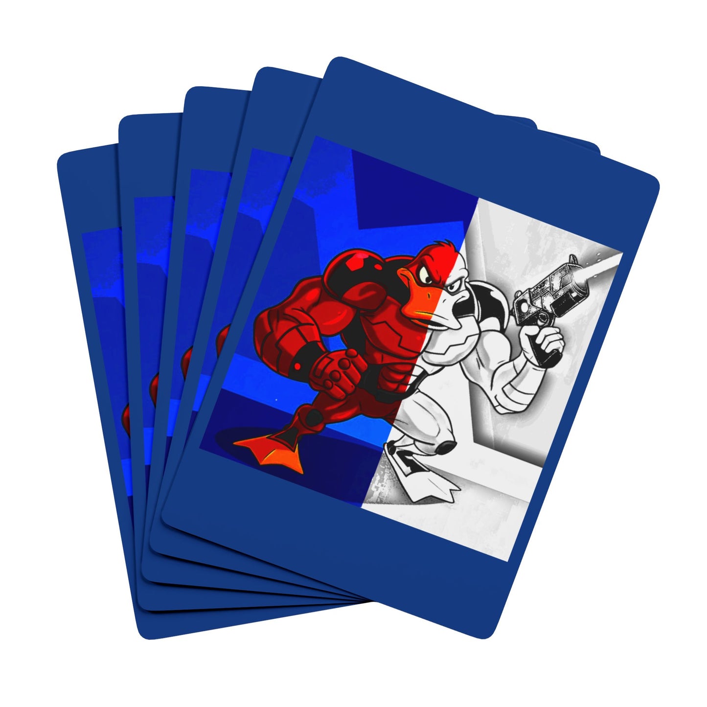 Agent Quacks Series Poker Playing Cards - Quacks Design