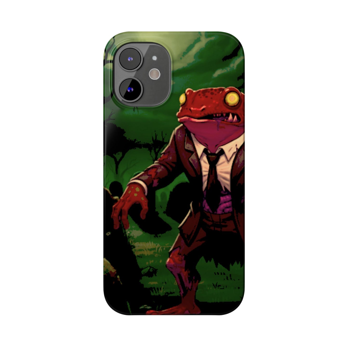 Halloween Agent Quacks Series Slim Phone Cases - Zombie Goro Design