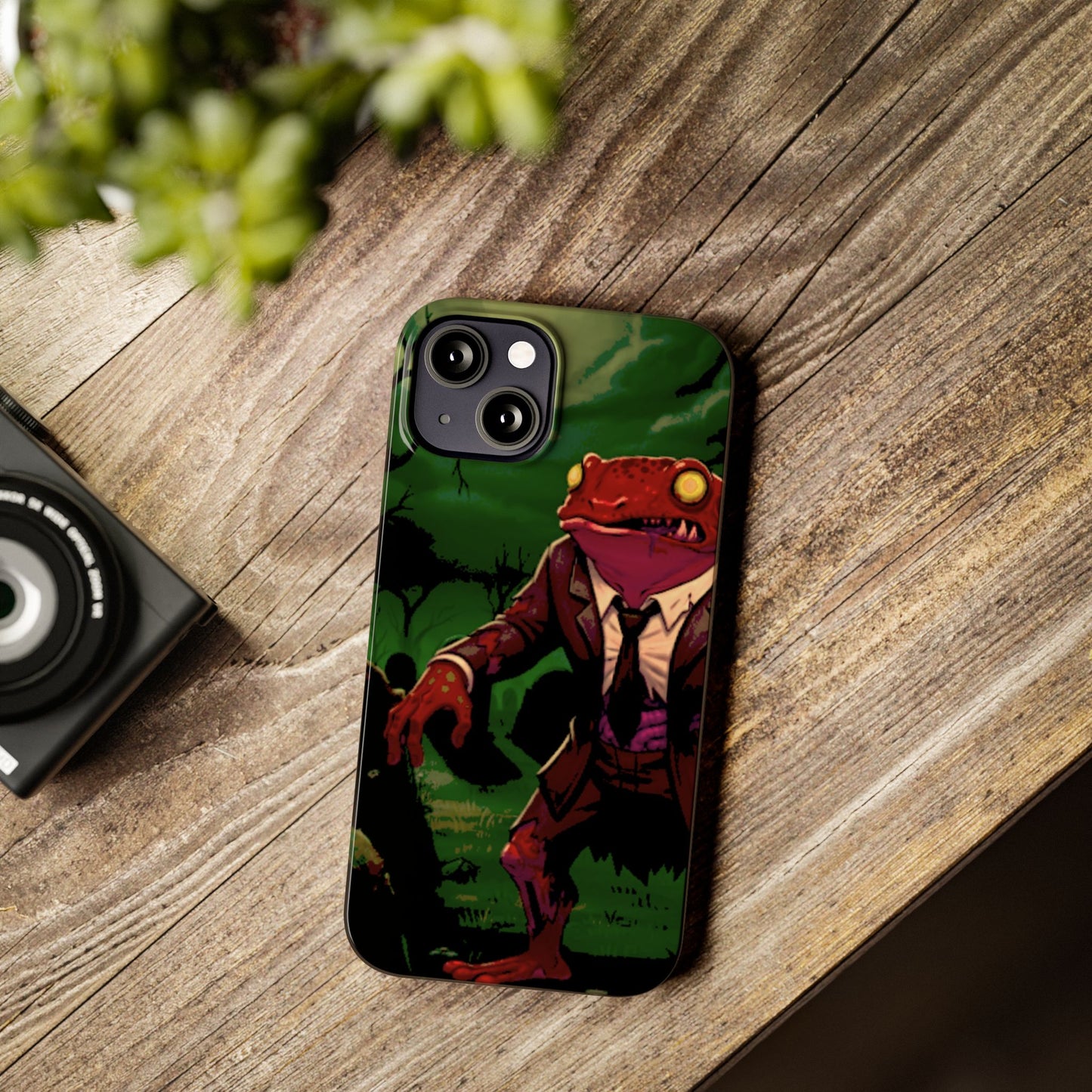 Halloween Agent Quacks Series Slim Phone Cases - Zombie Goro Design