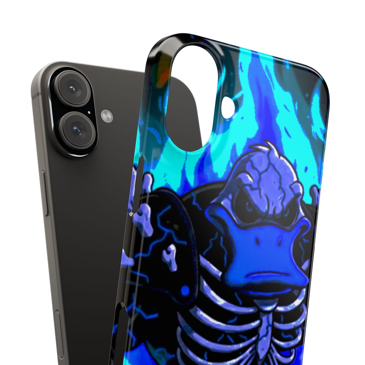 Halloween Agent Quacks Series Slim Phone Cases - Skeleton Quacks Design