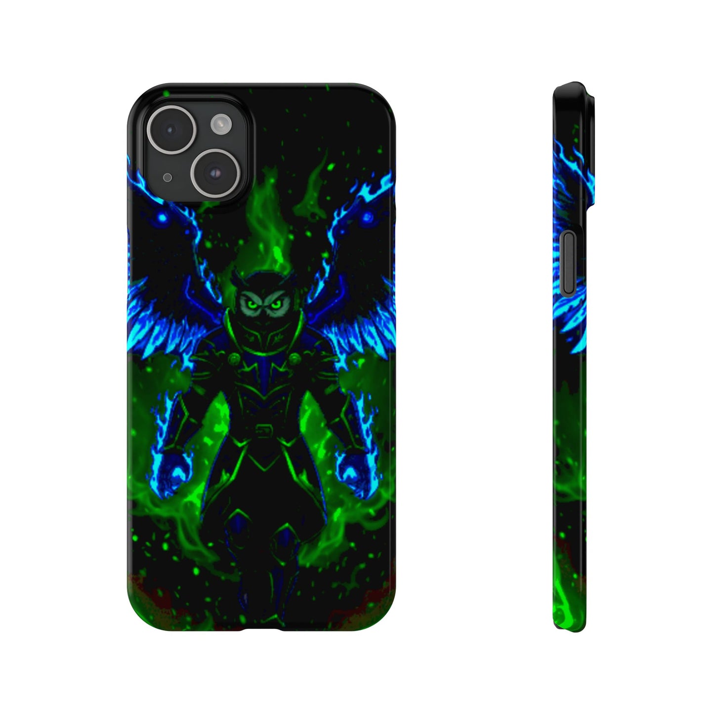 Halloween Agent Quacks Series Slim Phone Cases - Fiery General Onyx Design