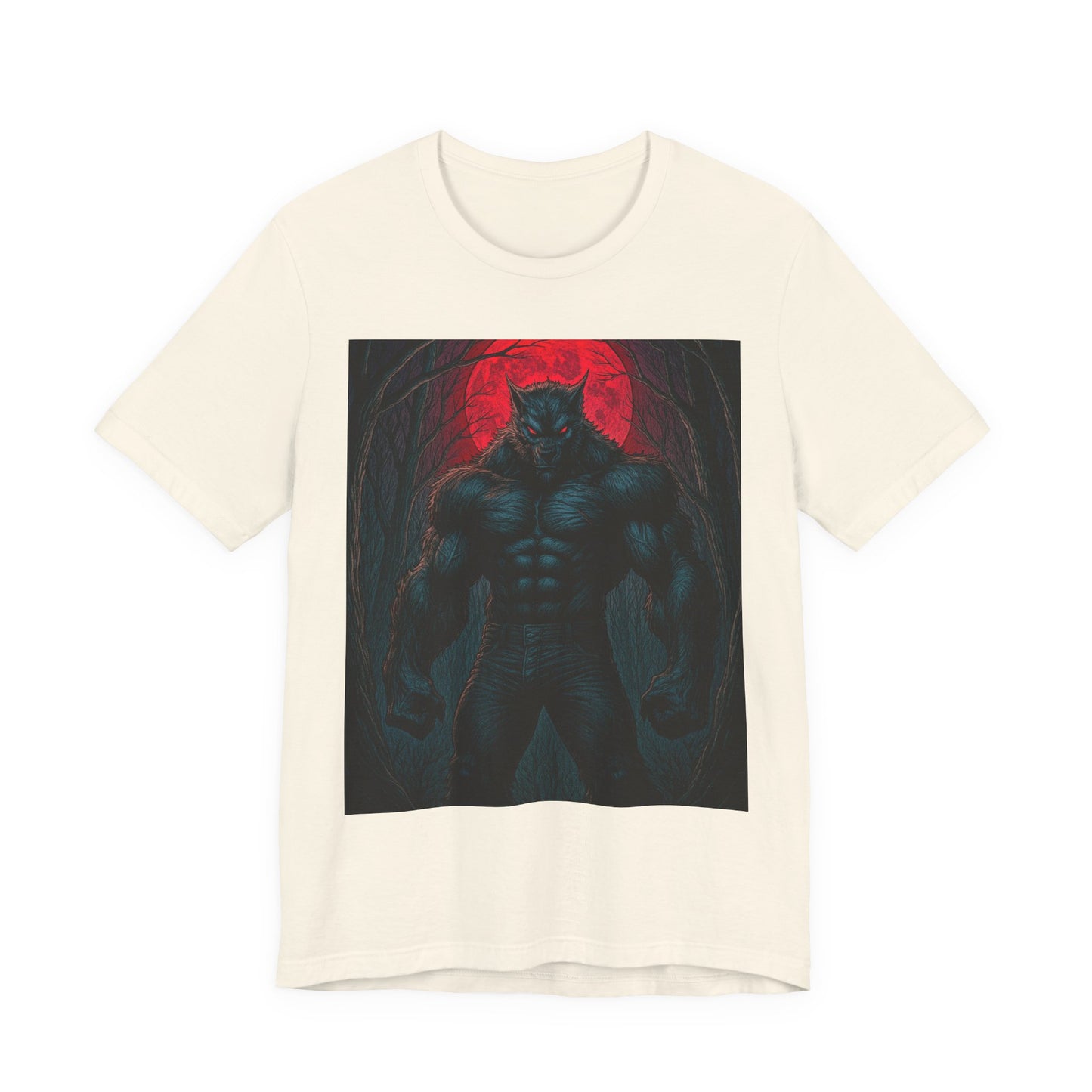 “Fenroth’s Hunt” — Limited Edition Halloween Graphic Tee | Dark Aesthetic Horror Shirt | Unisex Halloween Outfit