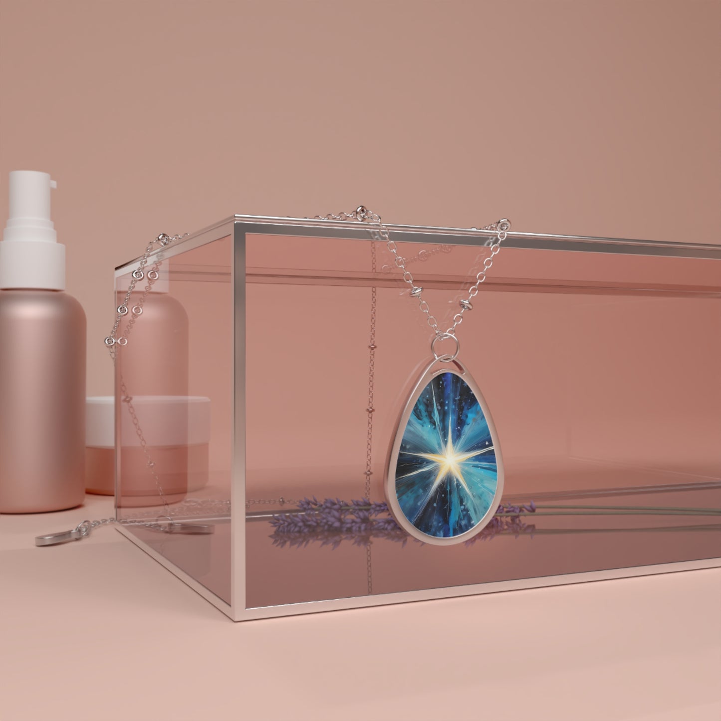 Celestial Oval Necklace